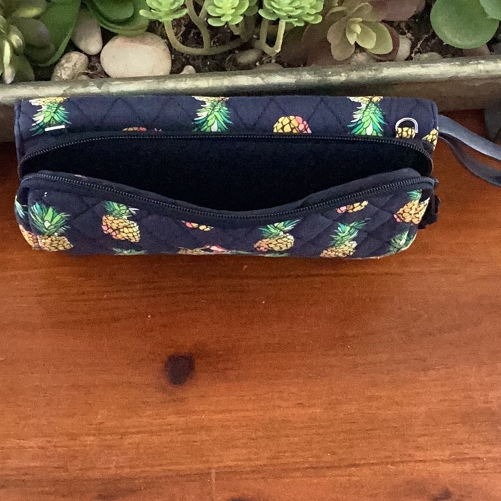 Vera Bradley Quilted Sling Backpack and RFID Wristlet Wallet in Toucan Party - Picture 10 of 13